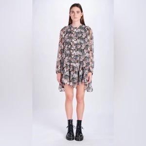 NWT En Saison Floral Eliza Mini Dress - Size L